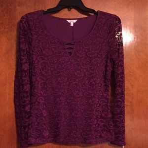 Candie’s Beautiful lace shirt